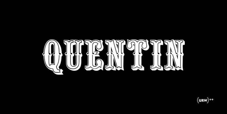 Quentin – MisterFonts