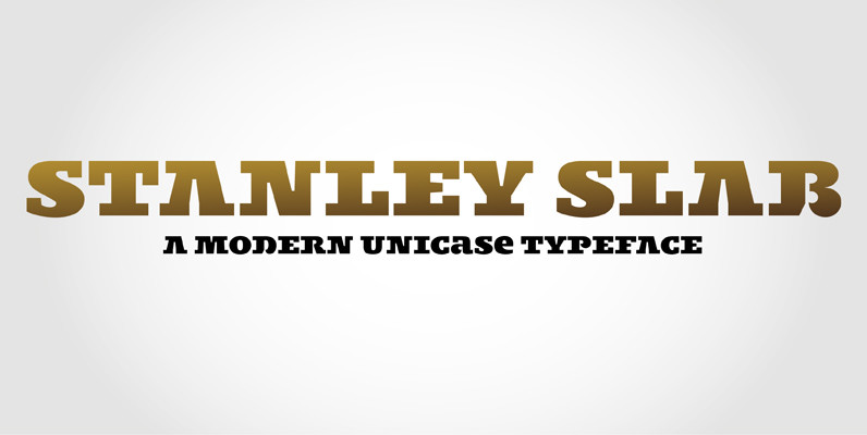 Stancer Font Stanzer Slab – MisterFonts