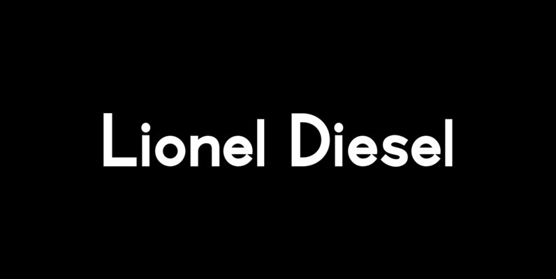 Lionel Text Diesel – MisterFonts