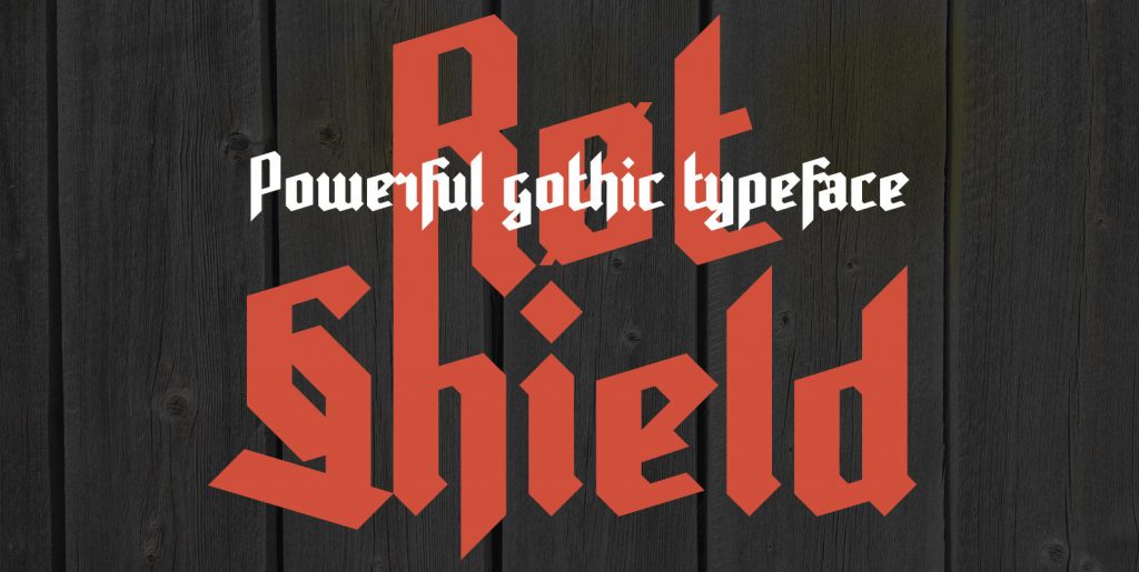 Rot Text Rot Shield – MisterFonts