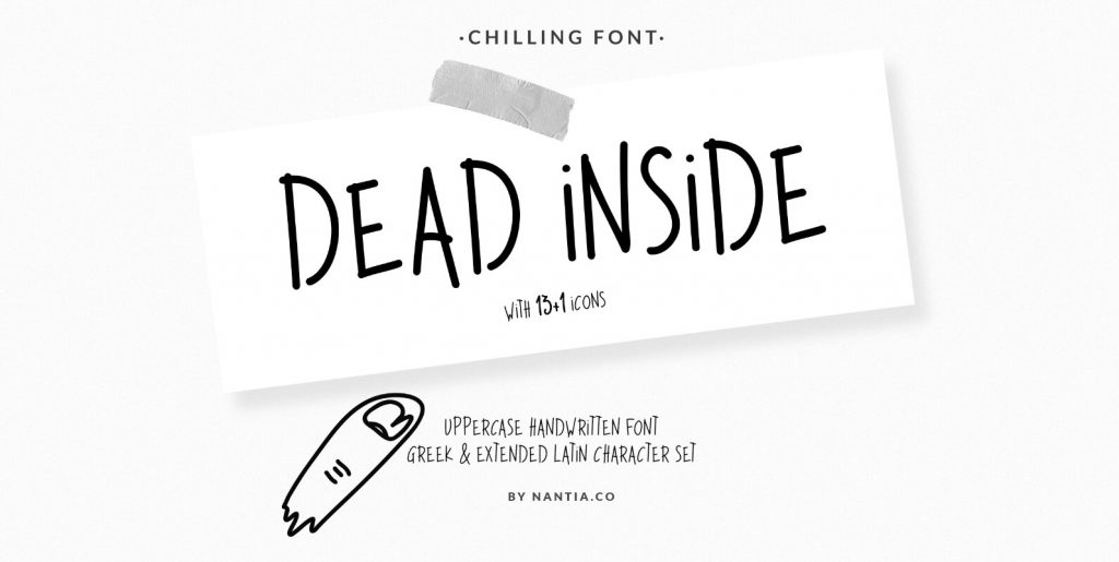Dead Inside Script Dead Inside – MisterFonts