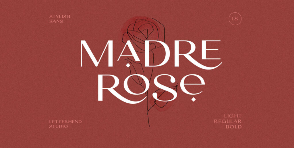 Madre Rose – MisterFonts