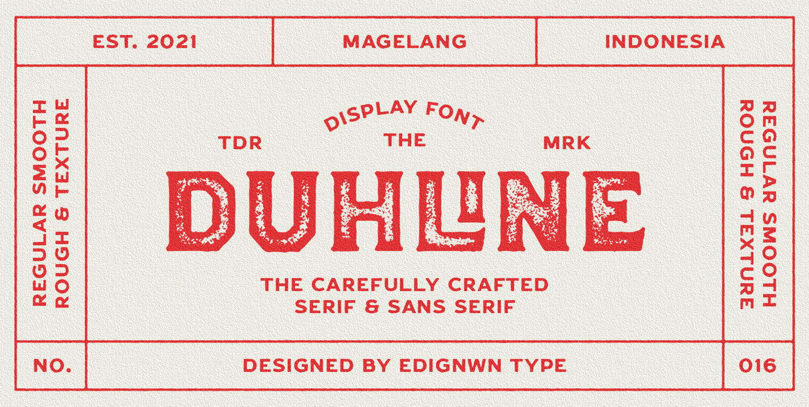 Duhline – MisterFonts