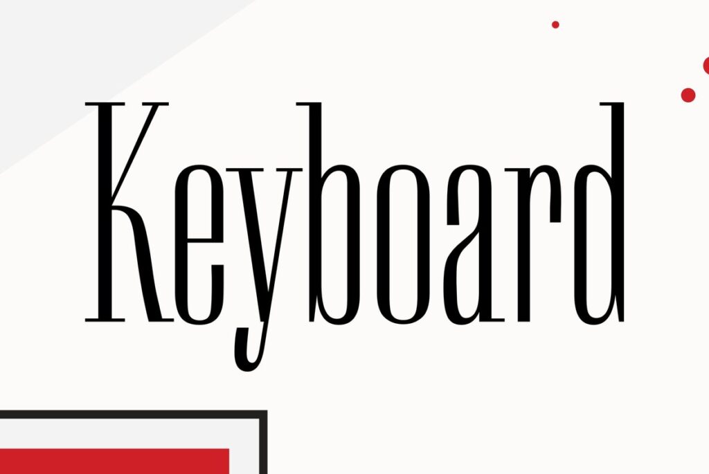 Keyboard – MisterFonts