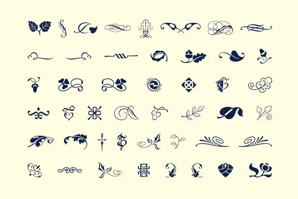 Alt Code Text Embellishment Design Font Type Embellishments 1 – MisterFonts