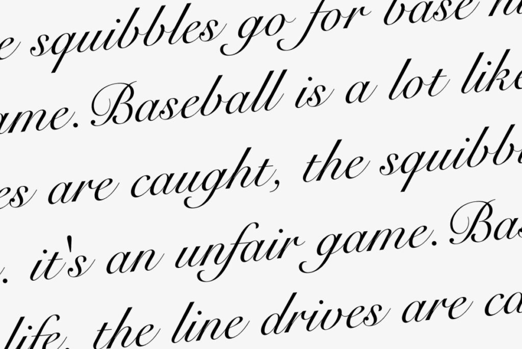 Roundhand – MisterFonts