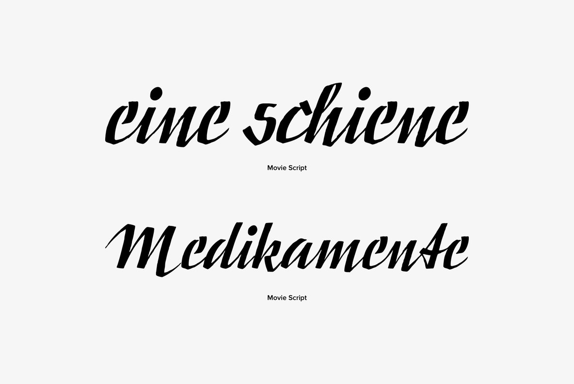 Movie Script – MisterFonts