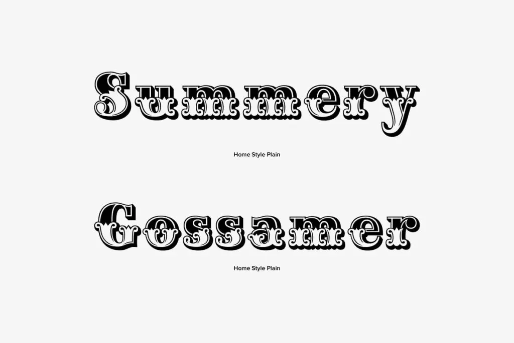Home Style – MisterFonts