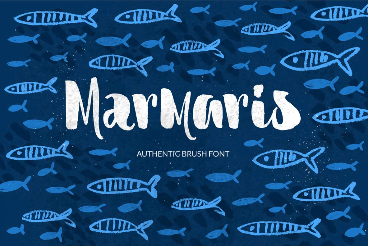 Marimar Lettering Marmaris – MisterFonts