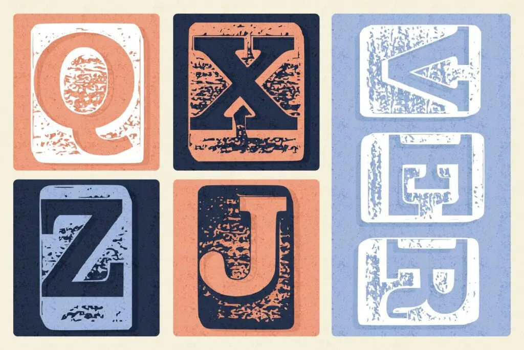 Blockletter – MisterFonts