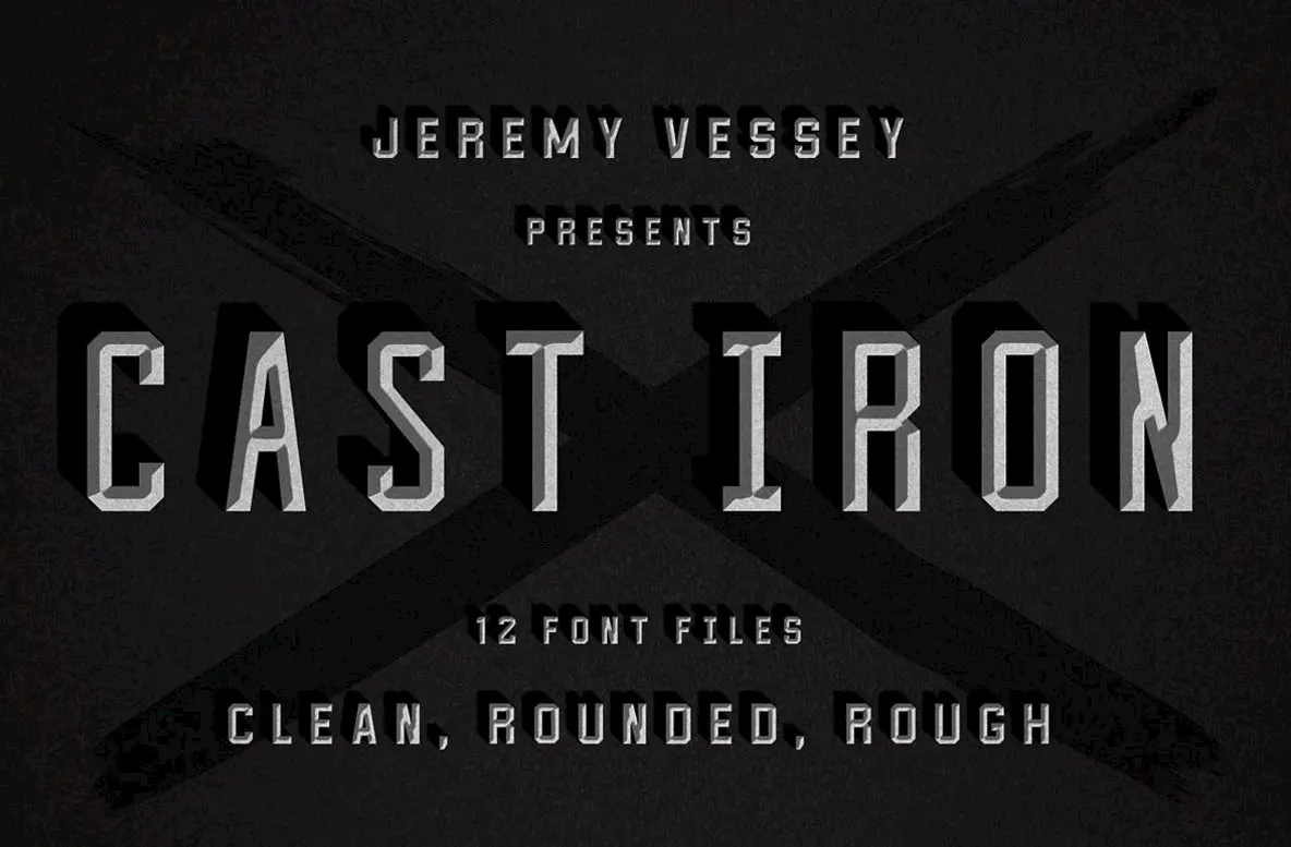 Cast Iron – MisterFonts
