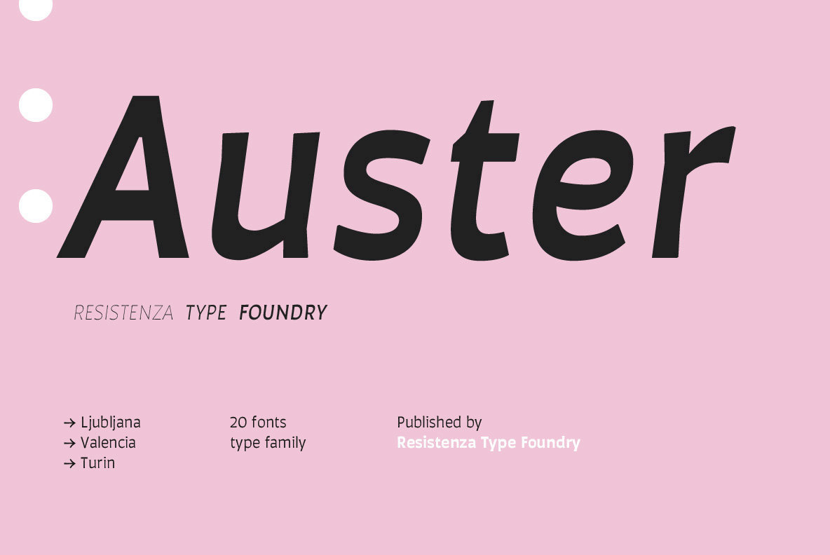 Auster – MisterFonts