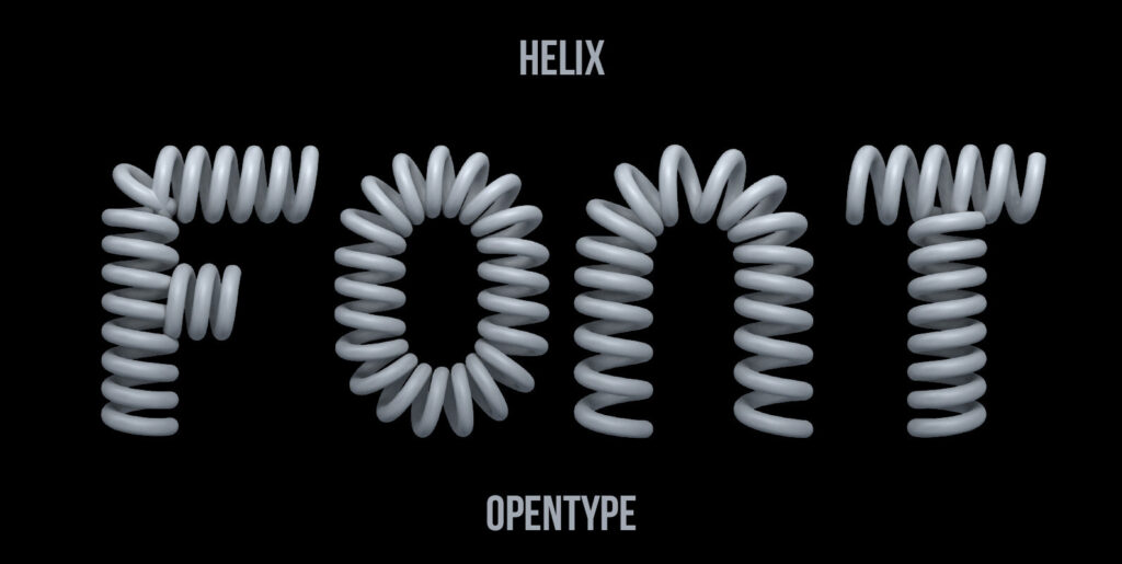 Helix SVG Font – MisterFonts