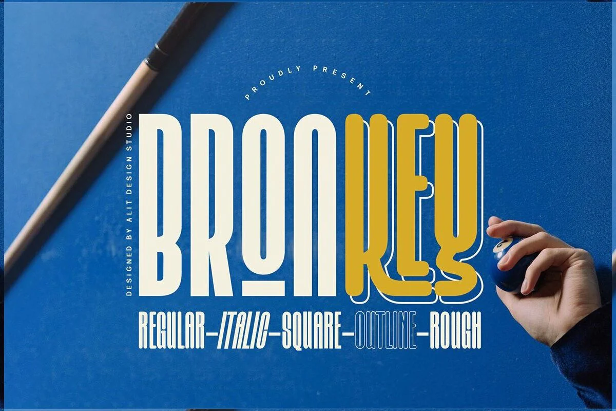 Bronkey – MisterFonts