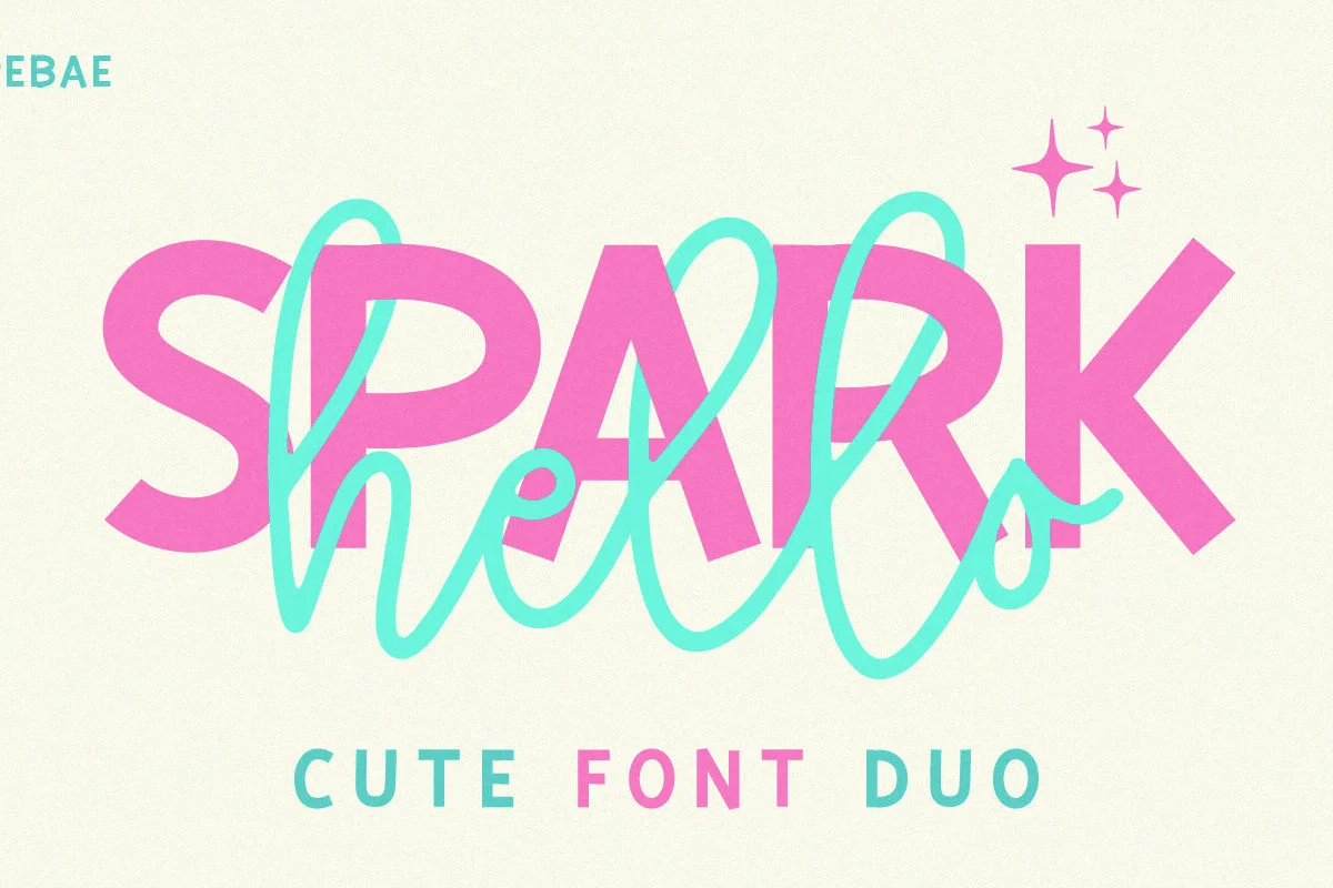 Hello Spark Font – MisterFonts