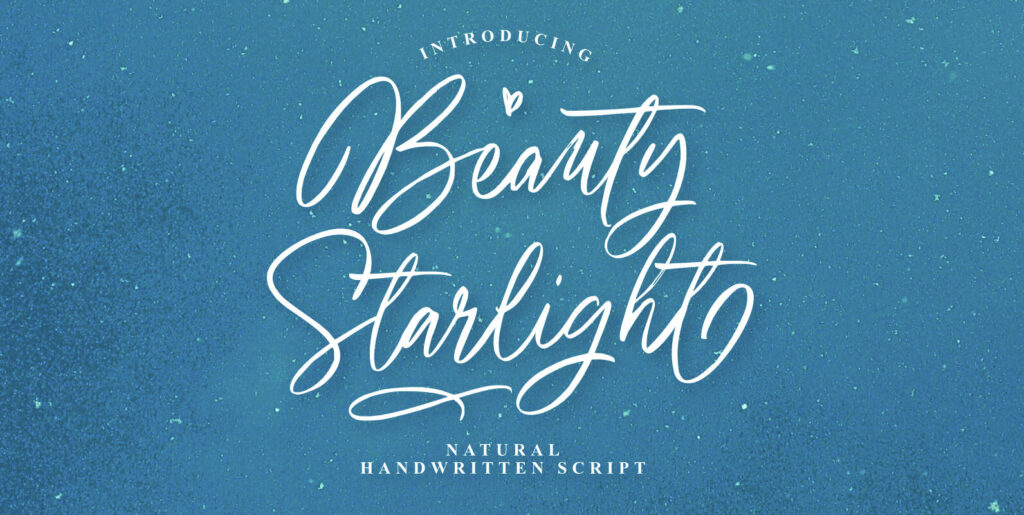 Beauty Starlight Font: A Celestial Symphony in Typography – MisterFonts