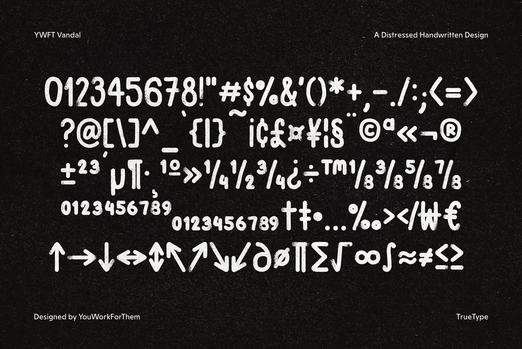 YWFT Vandal Font – MisterFonts