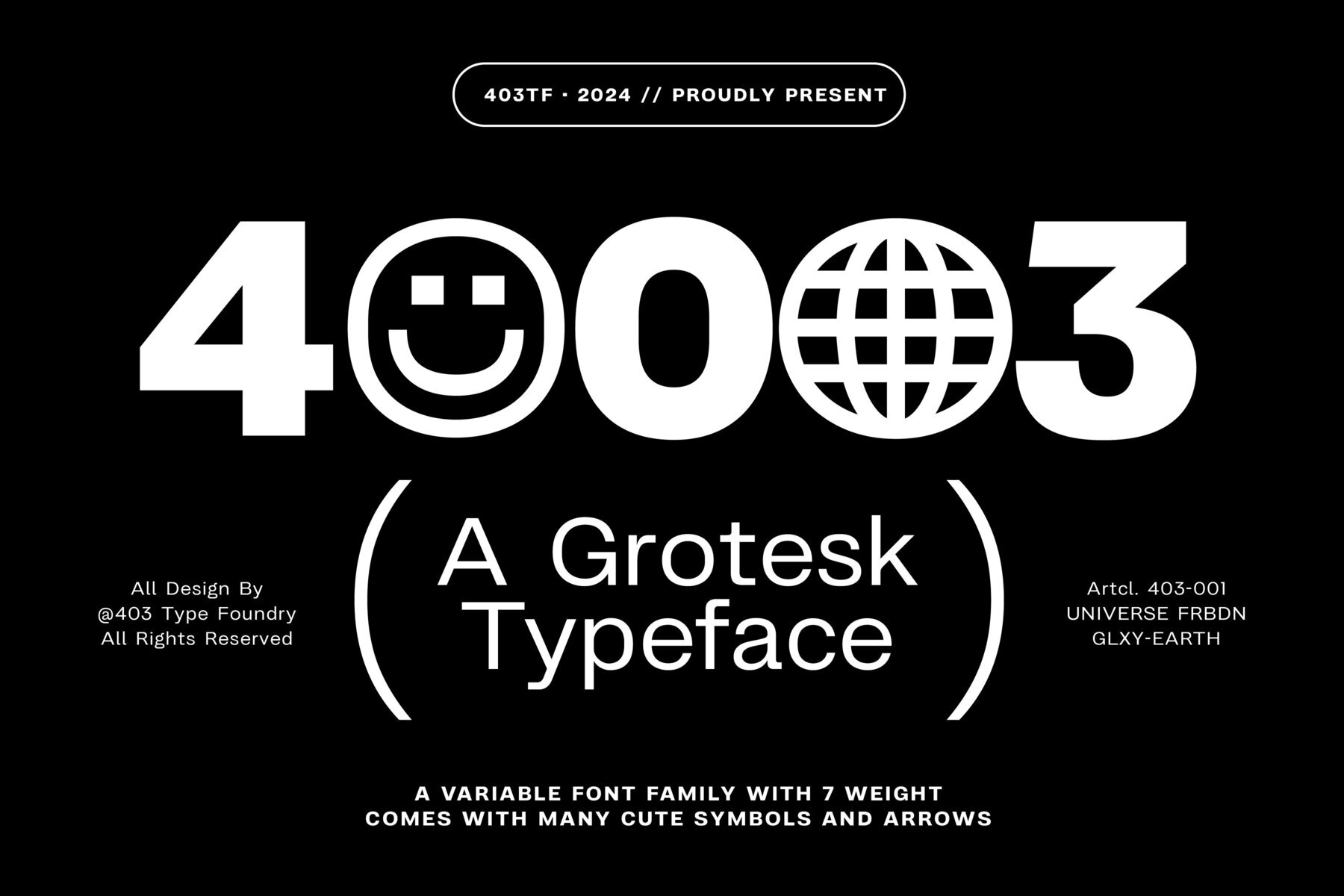 403 Grotesk Font – MisterFonts