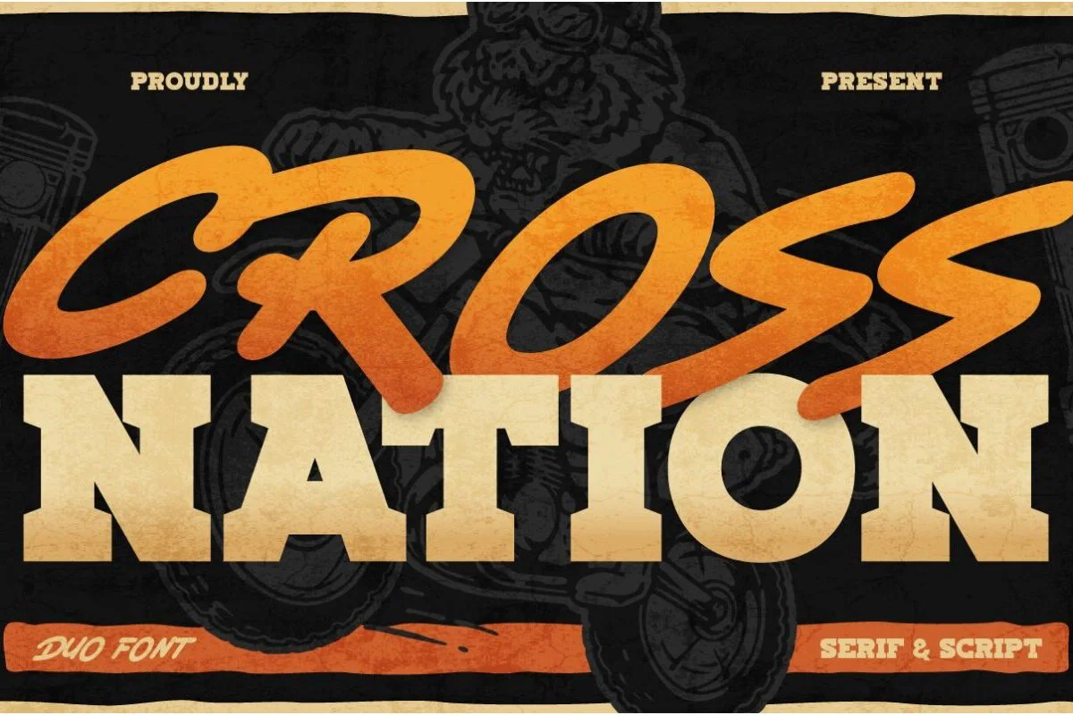 Crossnation Font – MisterFonts