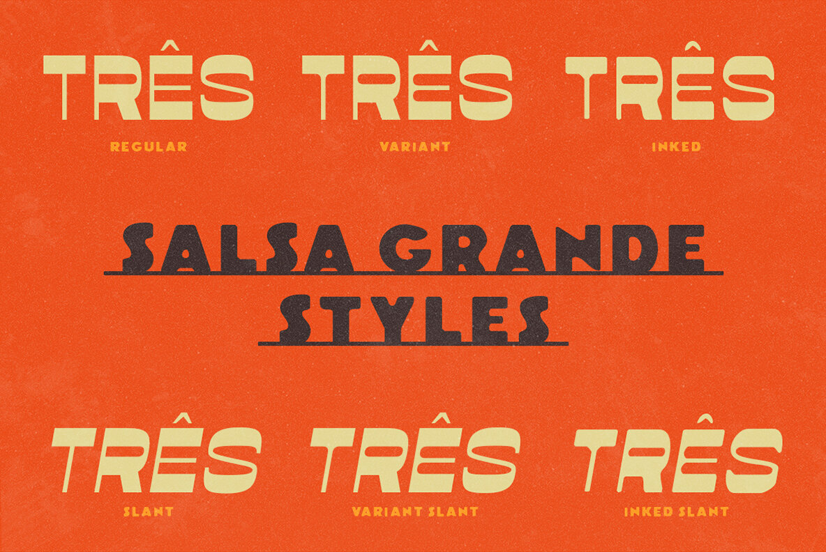 Salsa Lettering Styles Salsa Grande Font – MisterFonts