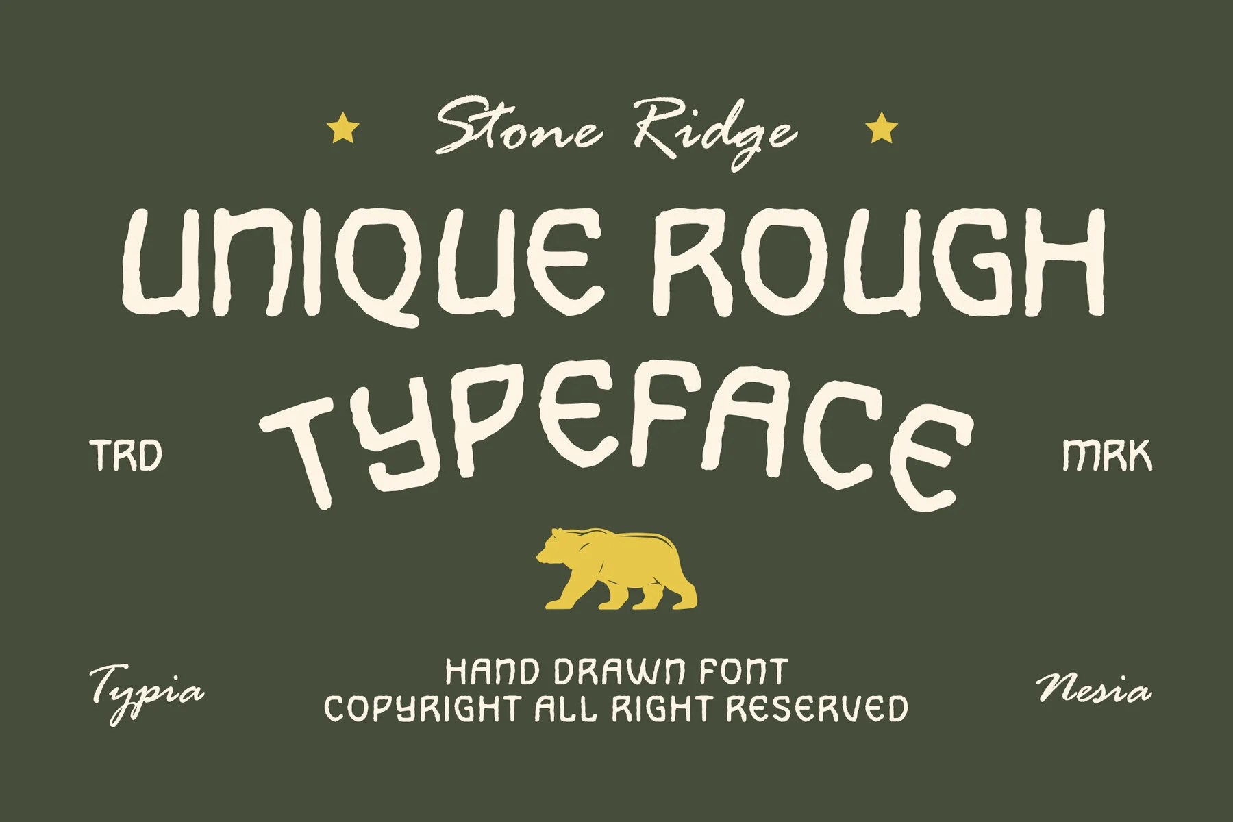 Porter Ridge Font Stone Ridge Font – MisterFonts