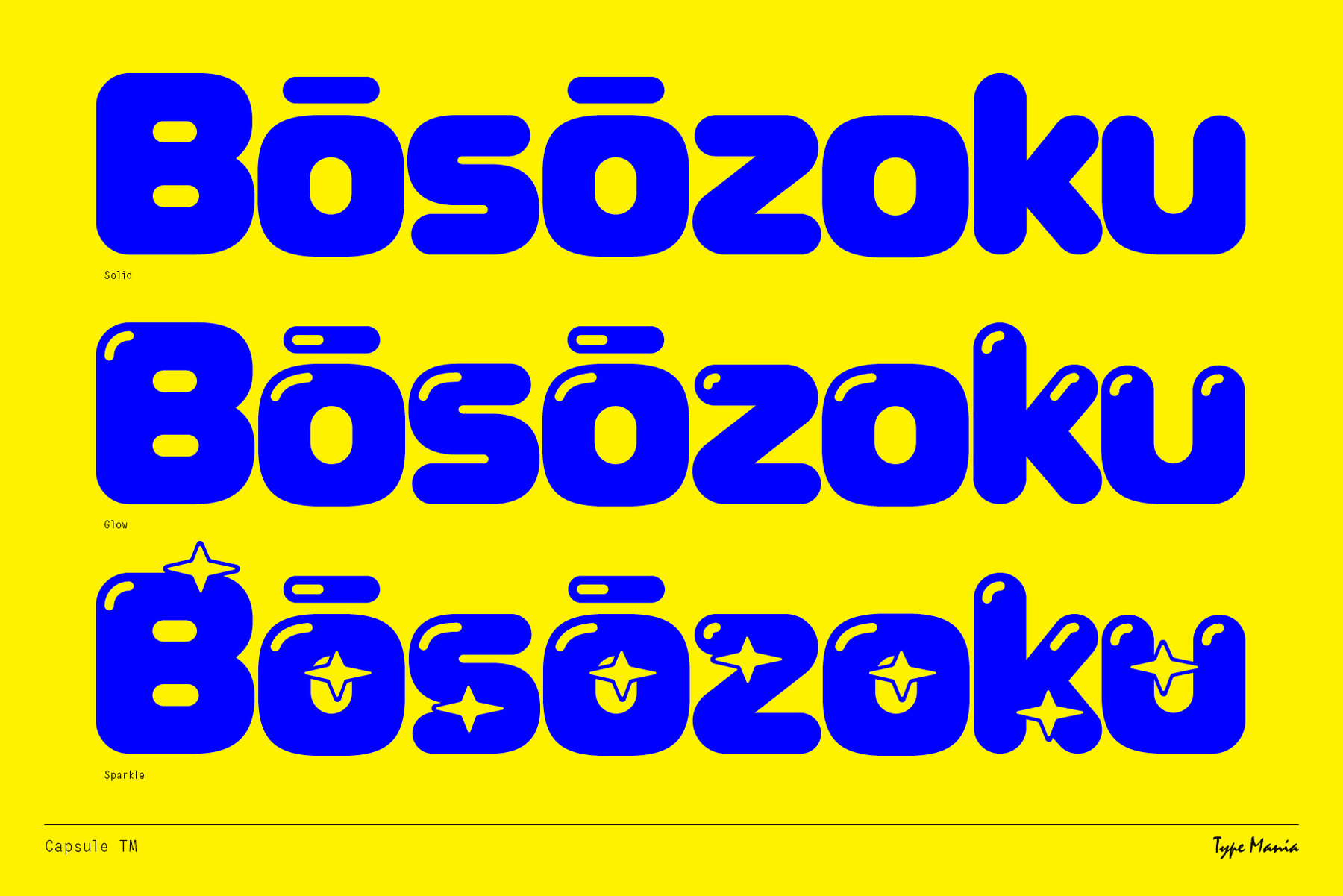 Capsule TM Font – MisterFonts